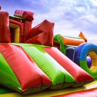 The safety guidelines for operating giant inflatables